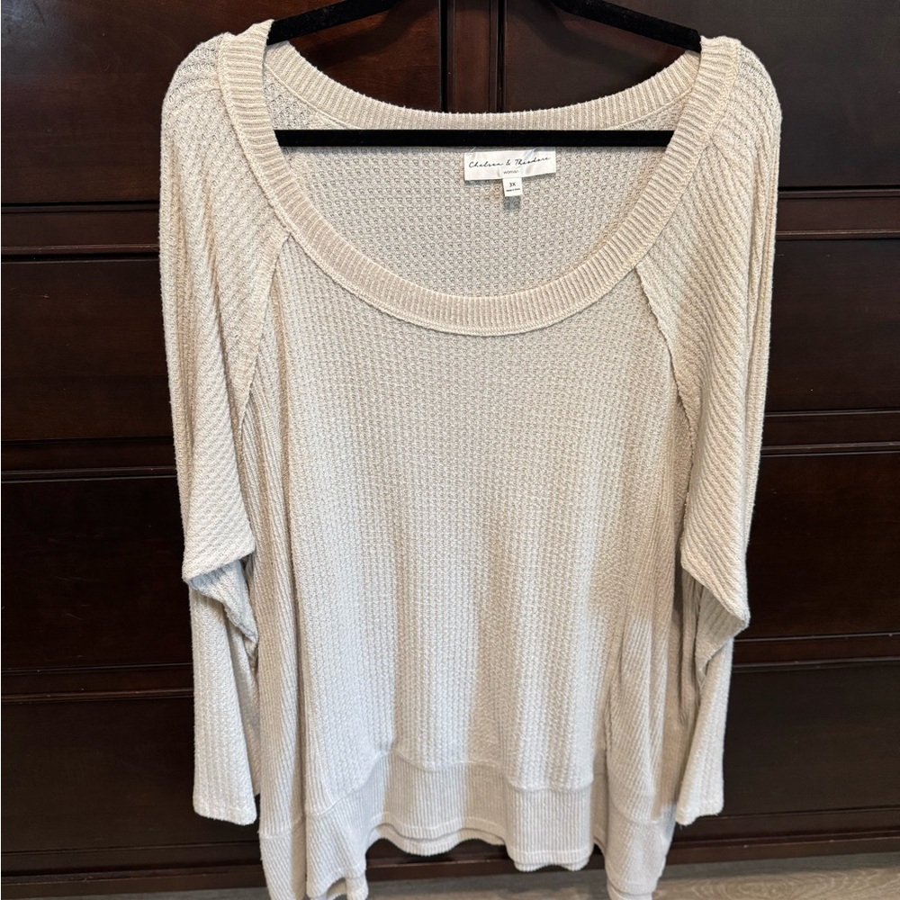 Chelsea & Theodore Light Waffle Knit